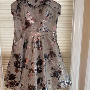 City Studio strapless sparkle dress